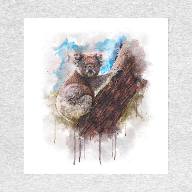 Illustration of a Koala by diplikaya